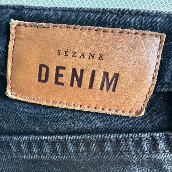 SEZANE DENIM WONENS 26 Black Jeans - Picture 5 of 10